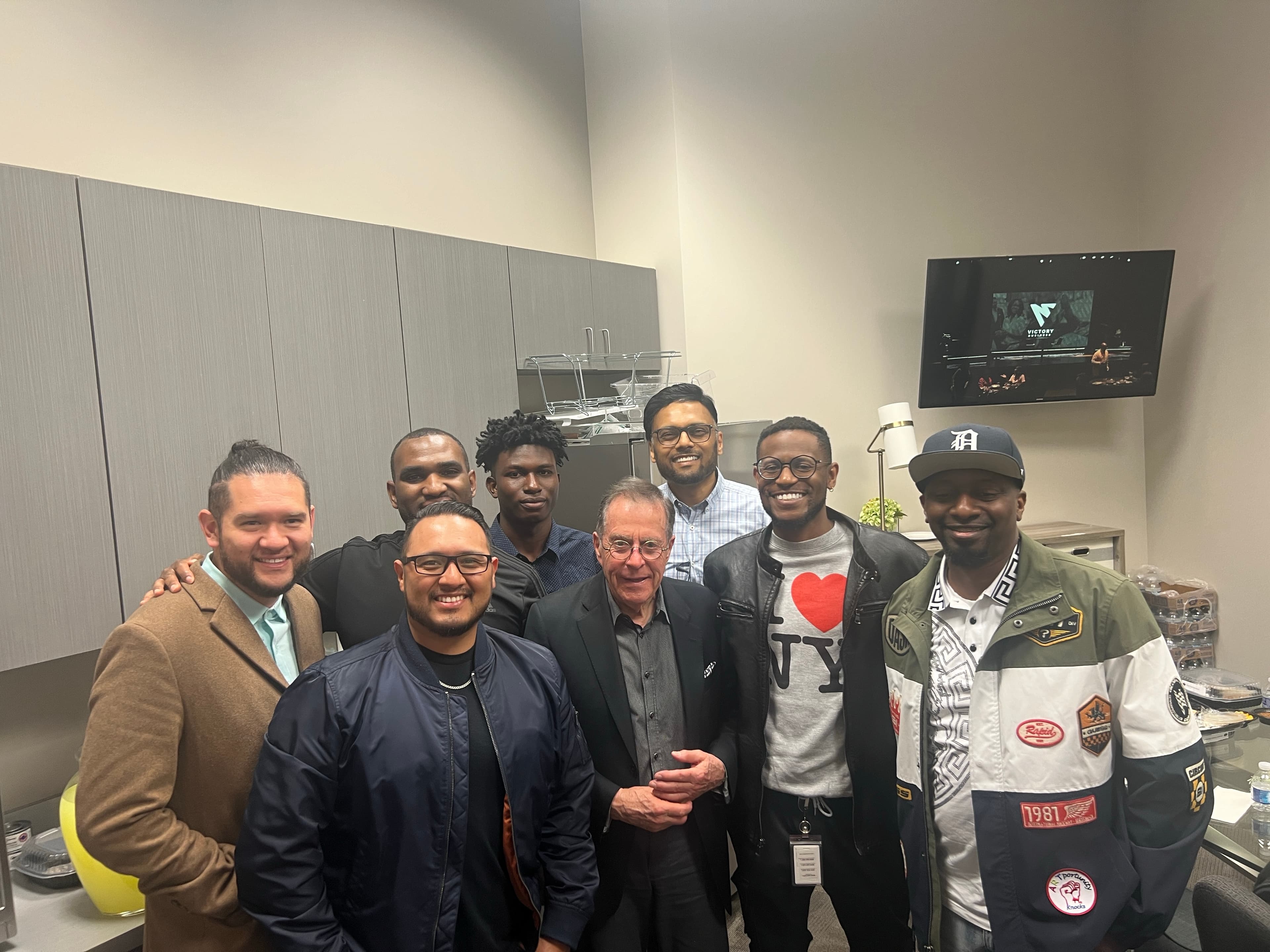 Church leadership team meeting