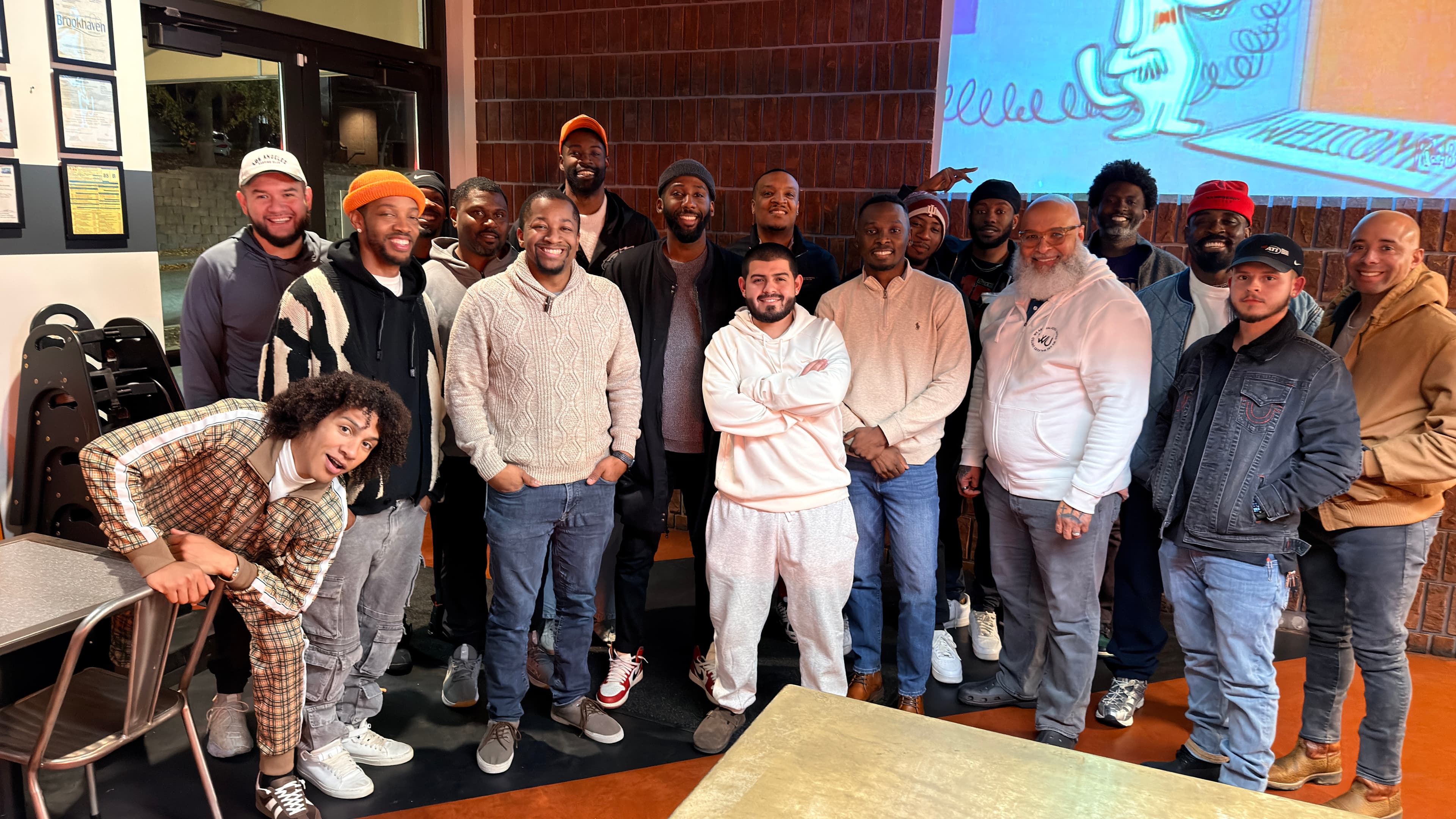 Men's ministry gathering