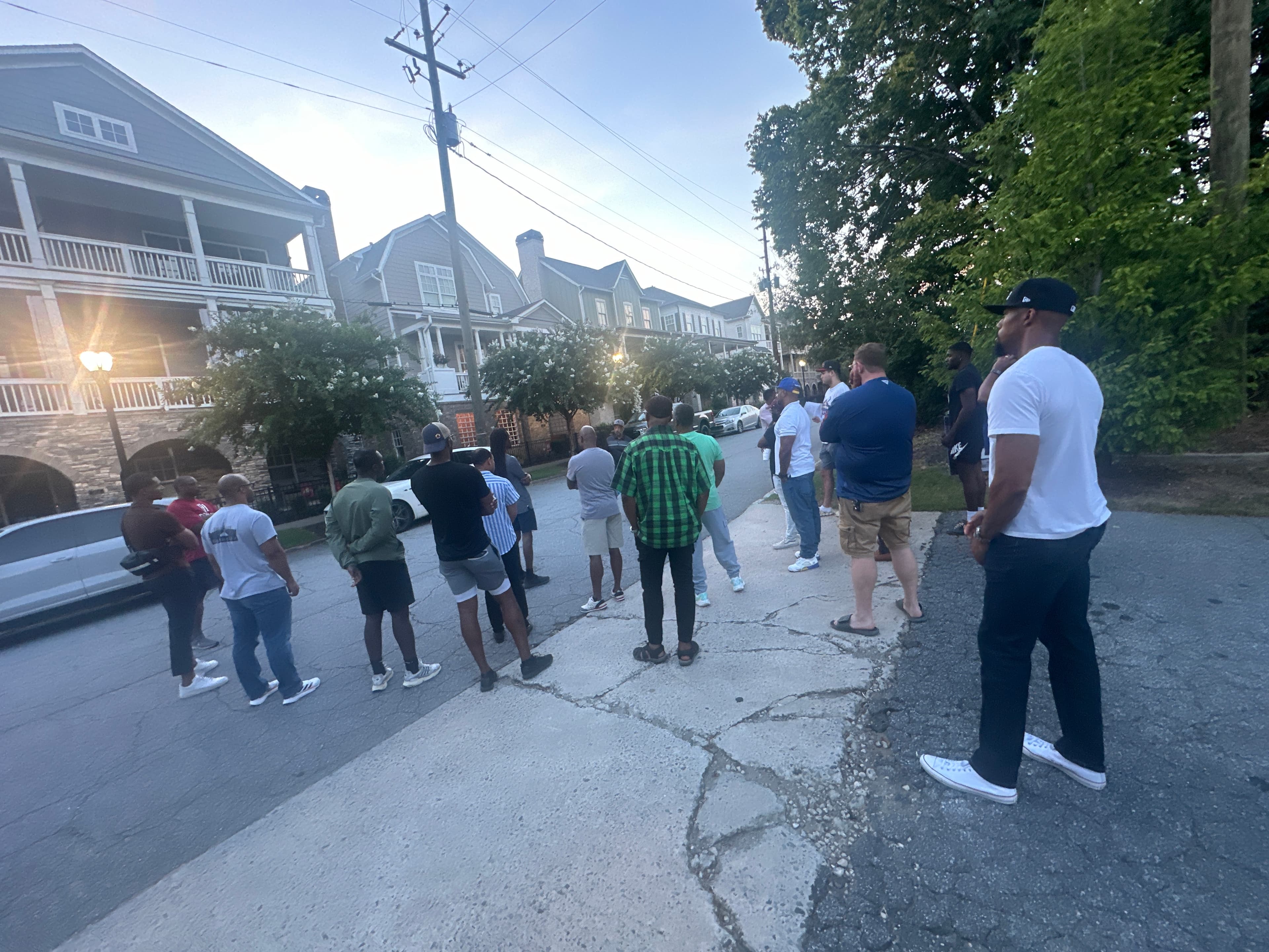 Men's mentoring and prayer gathering